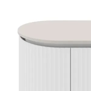 Sandstone Mist Silica Free Stone Top, Pill Full Depth, 1500mm