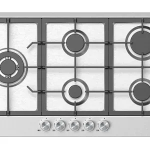 Gas Cooktop - 900mm Stainless Steel Side Wok Burner, GC905MSSC