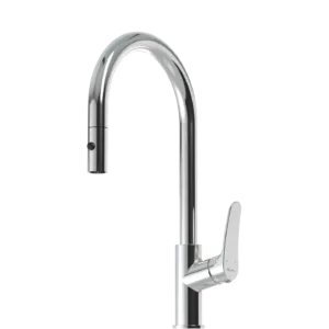 Verona Pull Out Goose Neck Spray Mixer